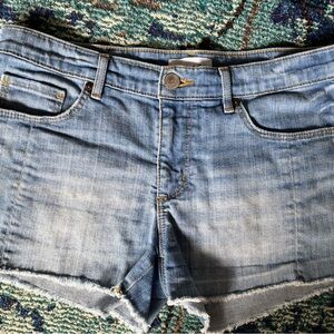 LOFT Classic denim cut off Shorts